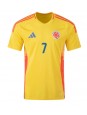 Kolumbien Luis Diaz #7 Heimtrikot Copa America 2024 Kurzarm